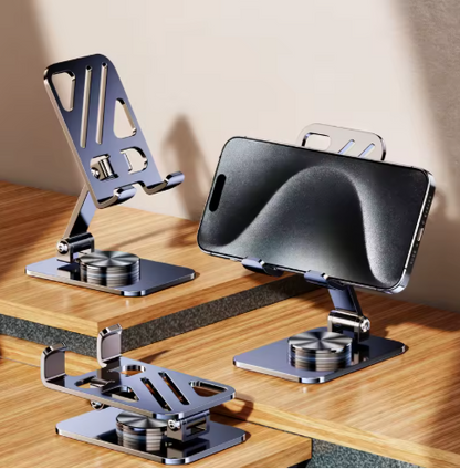 Soporte Metálico Ajustable para Celular y Tablet – Mayor Comodidad y Estabilidad